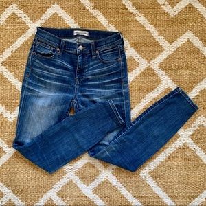 MADEWELL high riser skinny